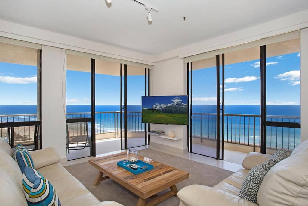 Paradise Centre Apartments Surfers Paradise Living Room